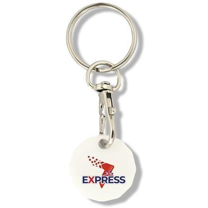 Express Promotional Trolley Coin Key Ring  E1514301