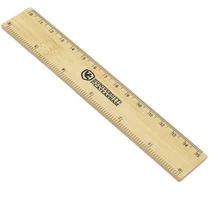 BAMBOO RULER 15cm/6" E155504