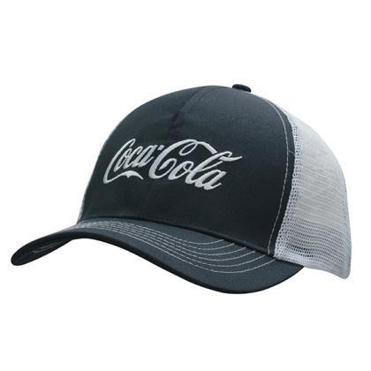 3819 - 6 PANEL MESH BACK BREATHABLE POLYESTER TWILL CAP E159408