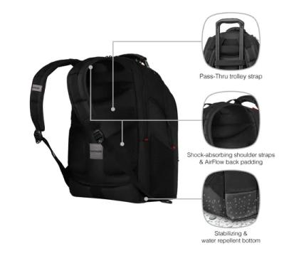 Wenger Ibex Deluxe 17" notebook case 43.2 cm (17") Backpack