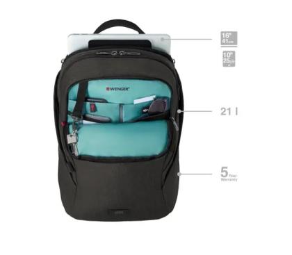 Wenger MX Light notebook case 40.6 cm (16") Backpack