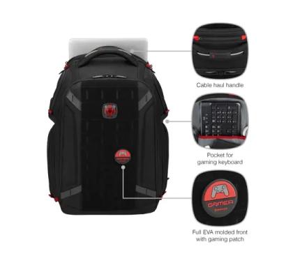 Wenger PlayerOne notebook case 43.9 cm (17.3") Backpack