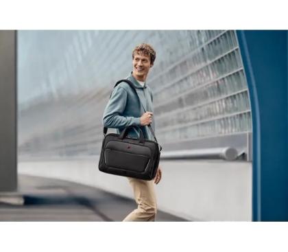 Wenger, Meteor Brief, 16” - 17'' Laptop Briefcase with Tablet Pocket