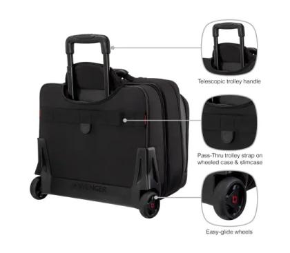 Wenger Potomac notebook case 43.2 cm (17") Trolley case