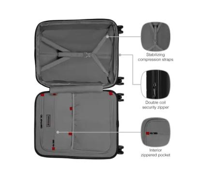 Wenger Syntry Trolley, Grey 36 L Polycarbonate, Polyester