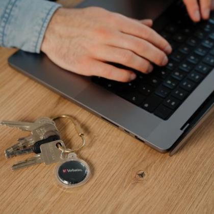 MYFC-01B Verbatim My Finder Coin  Bluetooth Item Finder 1 pack