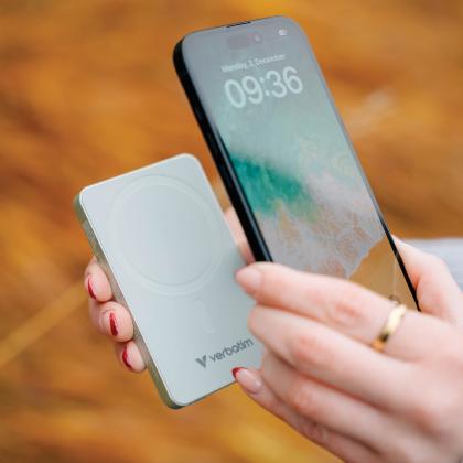 Verbatim Charge ´n´ Go Essentials Power Bank Magnetic Wireless 10000mAh