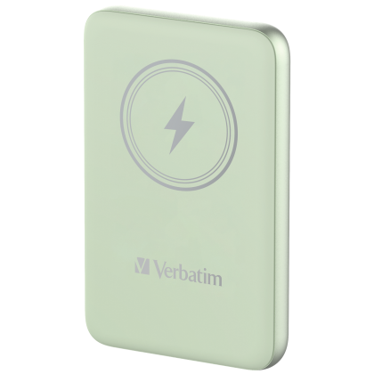 Verbatim Charge &acute;n&acute; Go Magnetic Wireless Power Bank 10000