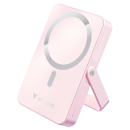 Verbatim Charge ‘n’ Go Power Bank with Stand Magnetic Wireless 10000mAh