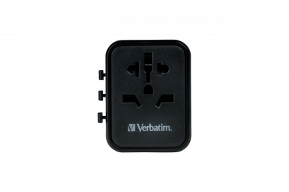 Verbatim Universal Travel Adapter UTA-02 PD20W / QC / 1xUSB / 1xType-C