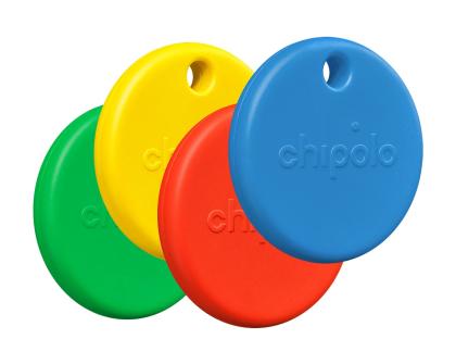 Chipolo POP 4PK Red/Blue/Yellow/Green (Android & Apple Find My)