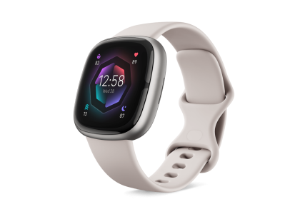 Fitbit Sense 2 Lunar White/Platinum