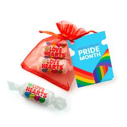 Pride Jelly Bean Jar Rainbow Confectionery Sweets Eco Packaging Pride Event Merchandise