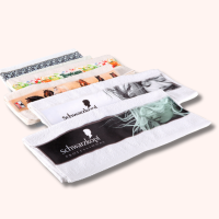 Jacquard Gym Towel With Dye-Sub Printed Bordure