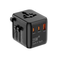 GAN 25W universal travel adapter