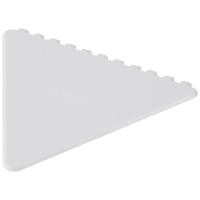 Frosty triangular recycled plastic ice scraper