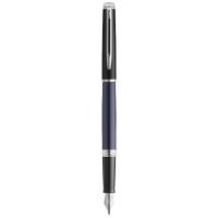 Hemisphere colour blocking fountain pen with palladium trim (blue ink)