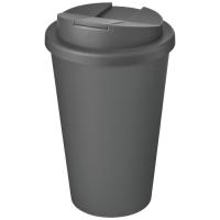 Americano® Eco 350 ml recycled tumbler with spill-proof lid