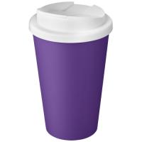 Americano® Eco 350 ml recycled tumbler with spill-proof lid