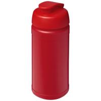 Baseline 500 ml recycled sport bottle with flip lid