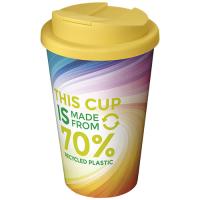 Brite-Americano® Eco 350 ml spill-proof insulated tumbler