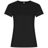 Golden short sleeve women's t-shirt
