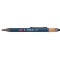 Reborn Spinner Recycled Aluminium Pen with Stylus E151803