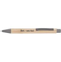 Ergo Bamboo Push Button Ball Pen E151207