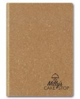 Plusfile Recycled Leather A5 Notebook E156405