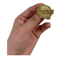 Soft Enamelled Pin Badges-25mm