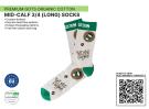 Premium ORGANIC Mid Calf 3/4 (Long Sustainable Sock)