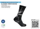 Premium UPCYCLED Classic Crew SUSTAINABLE Socks