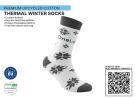 Premium UPCYCLED Thermal Winter sustainable socks