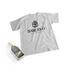 Compact White Sustainable T-Shirt (Keya 150 gsm) printed in 1 colour
