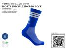 PREMIUM SPORTS SPECIALIZED CYCLING CREW SUSTAINABLE SOCK