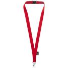 Tom recycled PET lanyard with breakaway closure