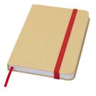 Reed A6 recycled hard cover notebook with plain pages