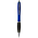 Nash ballpoint pen coloured barrel and black grip (black ink)