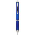 Nash ballpoint pen with coloured barrel and grip (black ink)