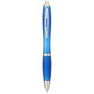 Nash ballpoint pen with coloured barrel and grip (black ink)