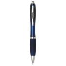 Nash ballpoint pen with coloured barrel and grip (black ink)