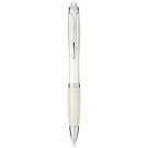 Nash ballpoint pen with coloured barrel and grip (black ink)