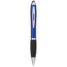 Nash coloured stylus ballpoint pen with black grip (blue ink)