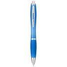 Nash ballpoint pen coloured barrel and grip (blue ink)