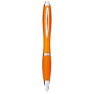 Nash ballpoint pen coloured barrel and grip (blue ink)