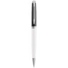 Hemisphere colour blocking ballpoint pen with palladium trim (blue ink)