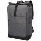 Hoss 15.6" GRS recycled roll-up laptop backpack 12L