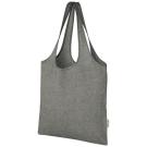 Pheebs 150 g/m&sup2; recycled cotton trendy tote bag 7L