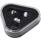 Rebel earbuds with recycled plastic storage box