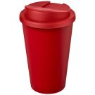 Americano® Eco 350 ml recycled tumbler with spill-proof lid